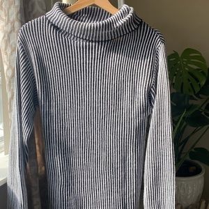 Turtle Neck Sweater Dress